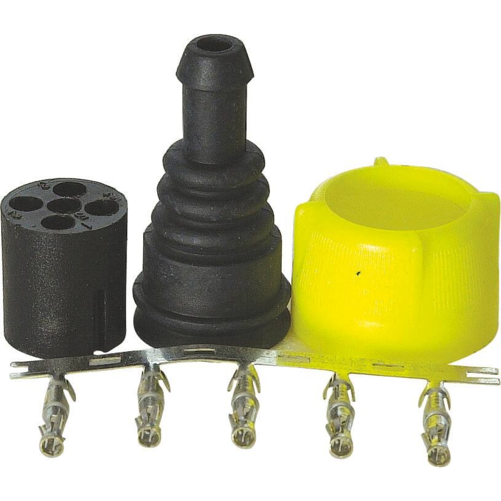 Connecteur de branchement jaune pour lanterne gauche - SODELEC - 16190