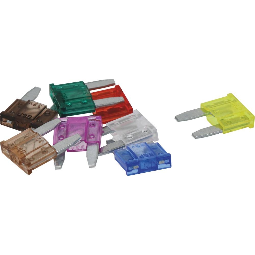 Fusible mini enfichable assortiment - de 8 pcs SODELEC - 16200