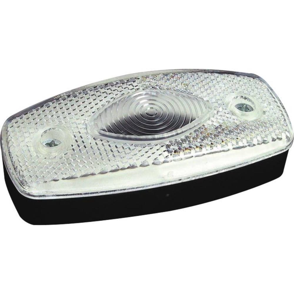 Feu de position blanc rectangle AJ.BA - 16222