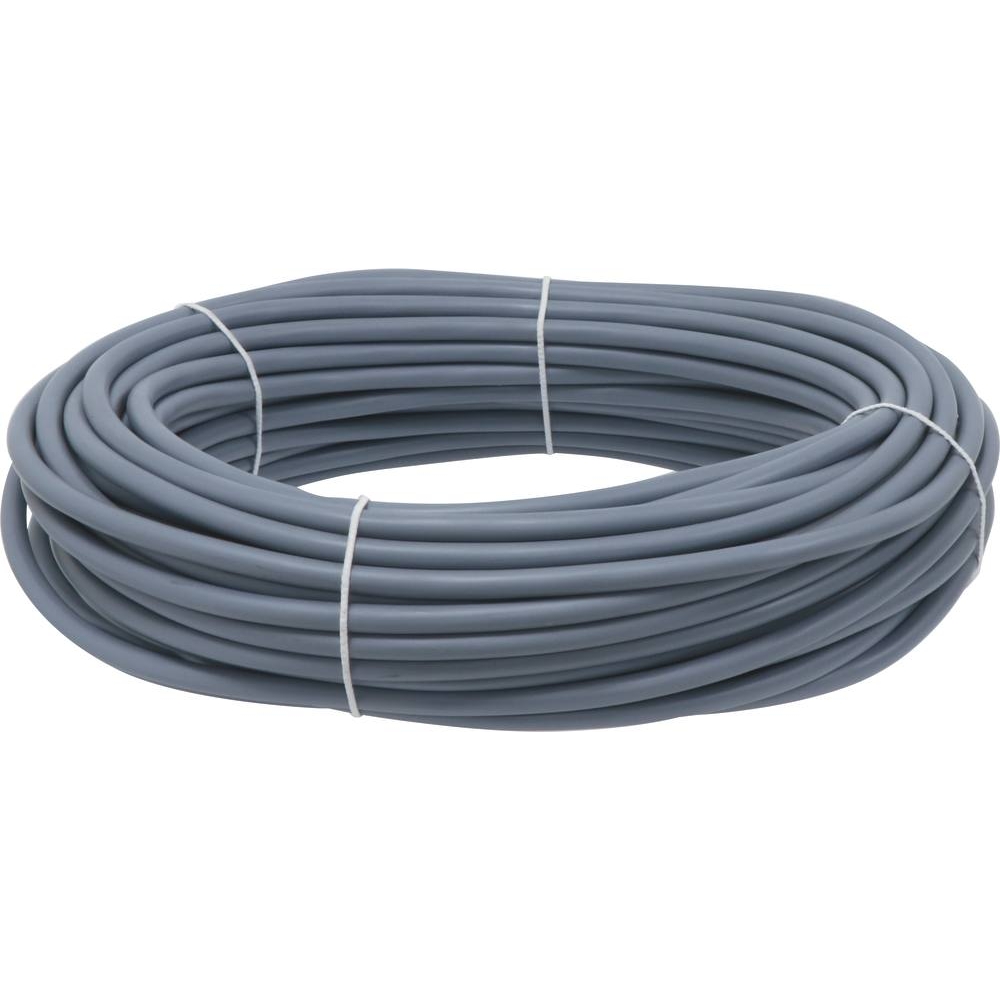 Câble multi-conducteur H05VVF 2x1mm² gris - Bobine de 50m - 16252
