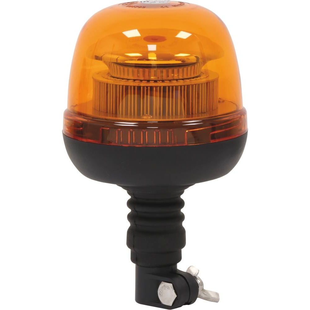 Gyrophare LED double flash 12/24V sur tige flexible SODIFLASH - 16301