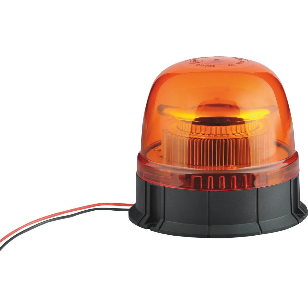 Gyrophare LED double flash 12/24V fixation à plat SODIFLASH - 16303