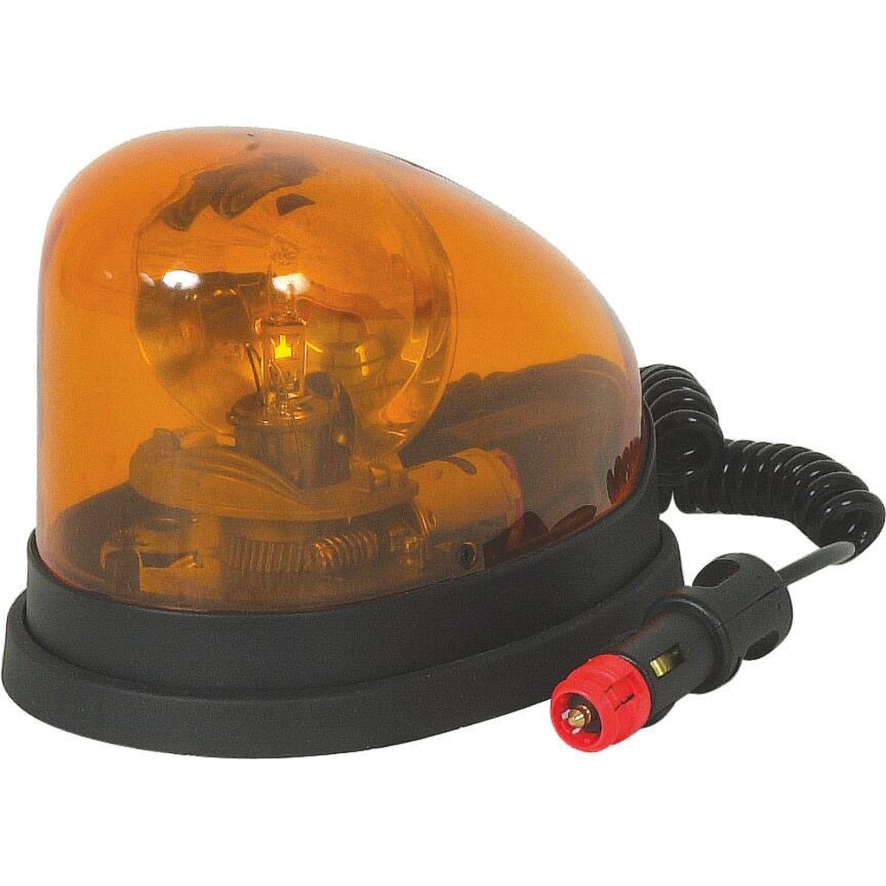 Gyrophare halogène H1 12V goutte d'eau magnétique orange CEA - 16304