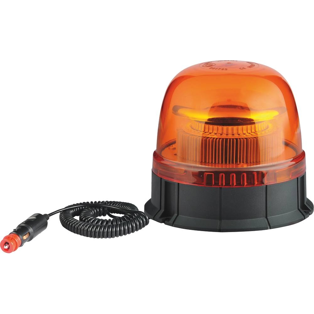 Gyrophare LED double flash 12/24V base magnétique SODIFLASH - 16305