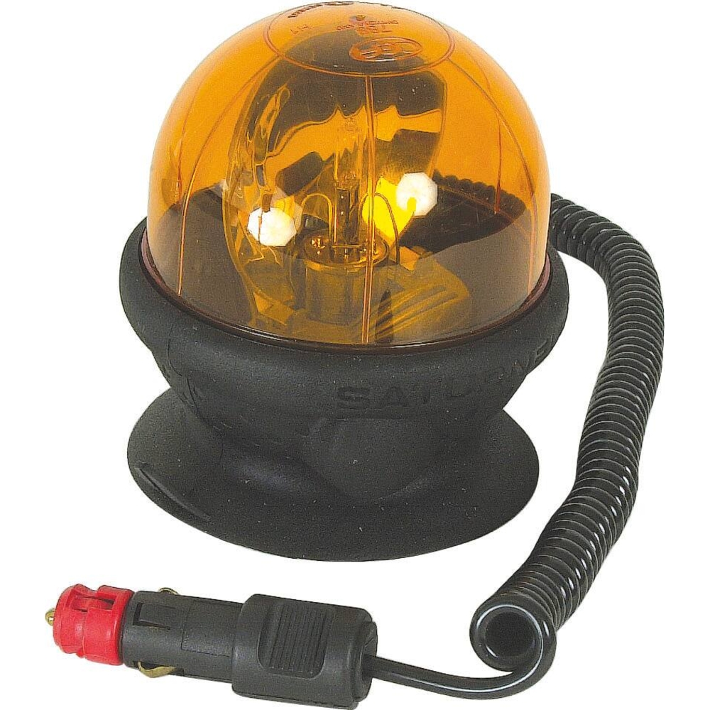 Gyrophare halogène H1 12V magnétique SACEX - 16307