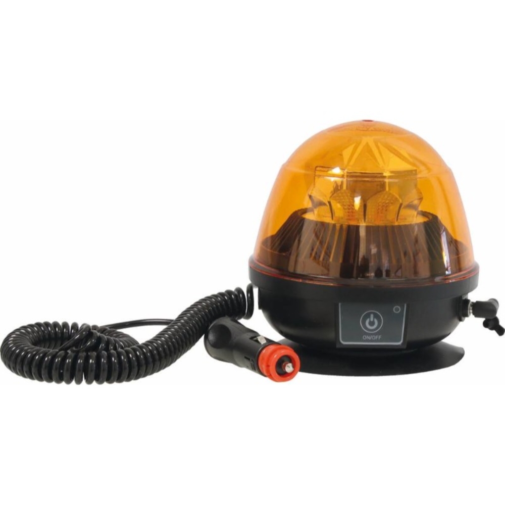 Gyrophare LED sur batterie 4A/h base magnétique SODIFLASH - 16378