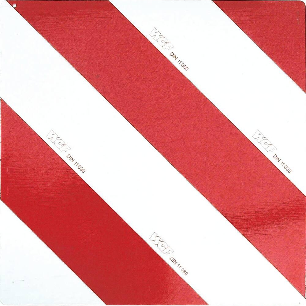 Plaque alu réfléchissante simple face 423x423mm - lot de 2 pcs - 16431