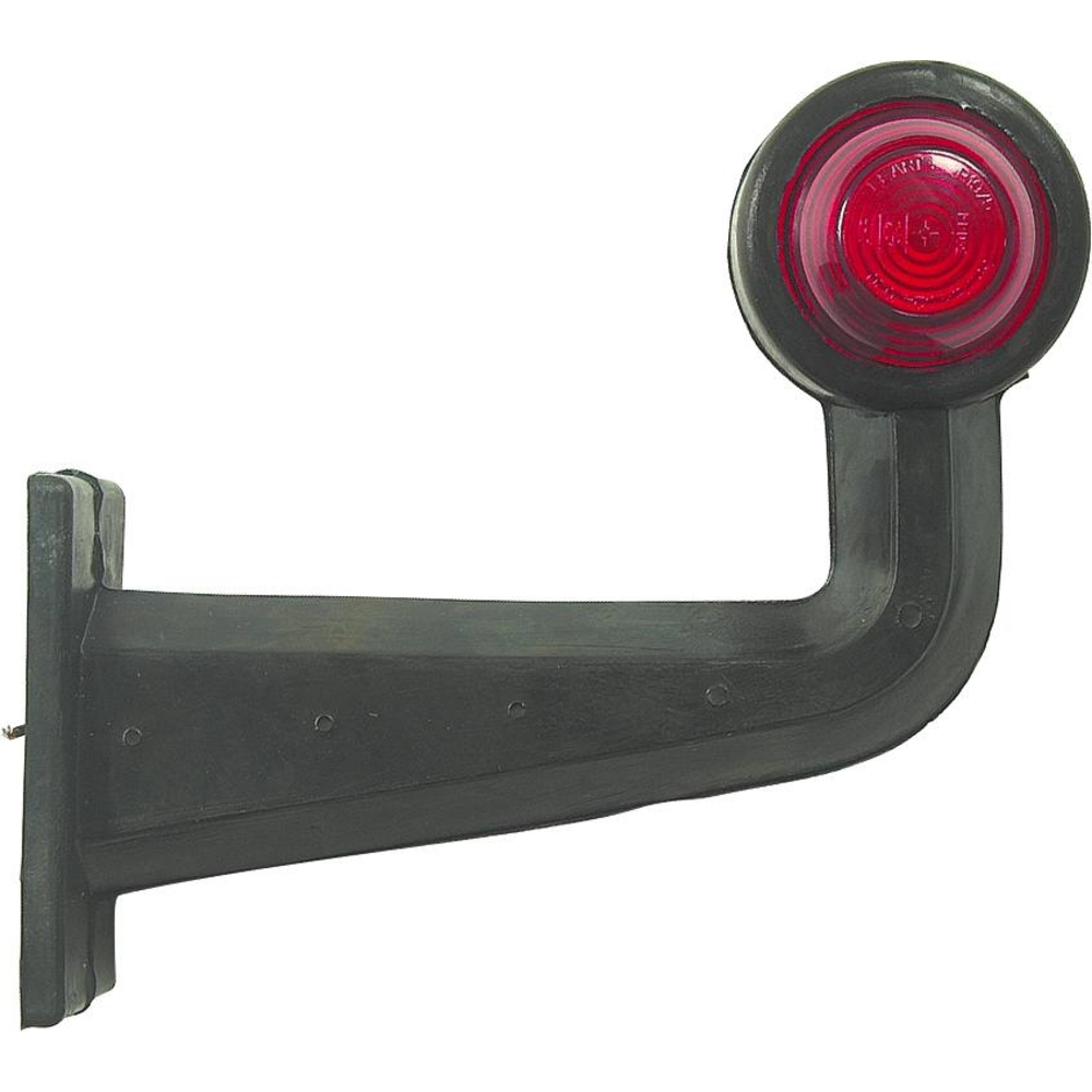 Feu de gabarit rouge/blanc déporté coudé 175mm AJ.BA - 16449