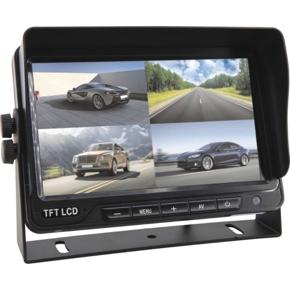 Caméra de recul 12/24V écran 7