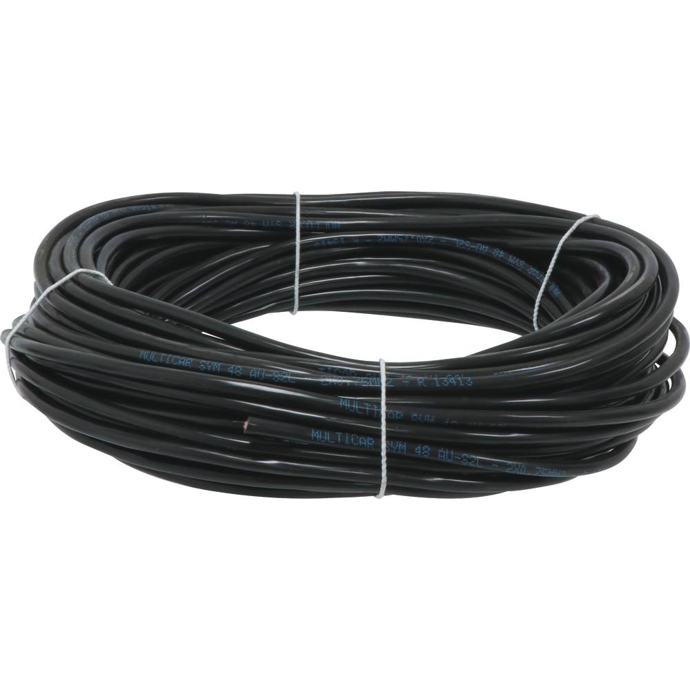 Câble multi-conducteur ADR 2x0,75mm² noir - 25m - 16482