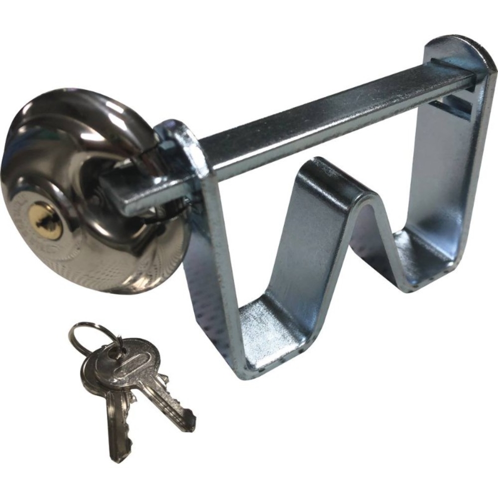 Antivol de remorque avec cadenas - type W - 16543