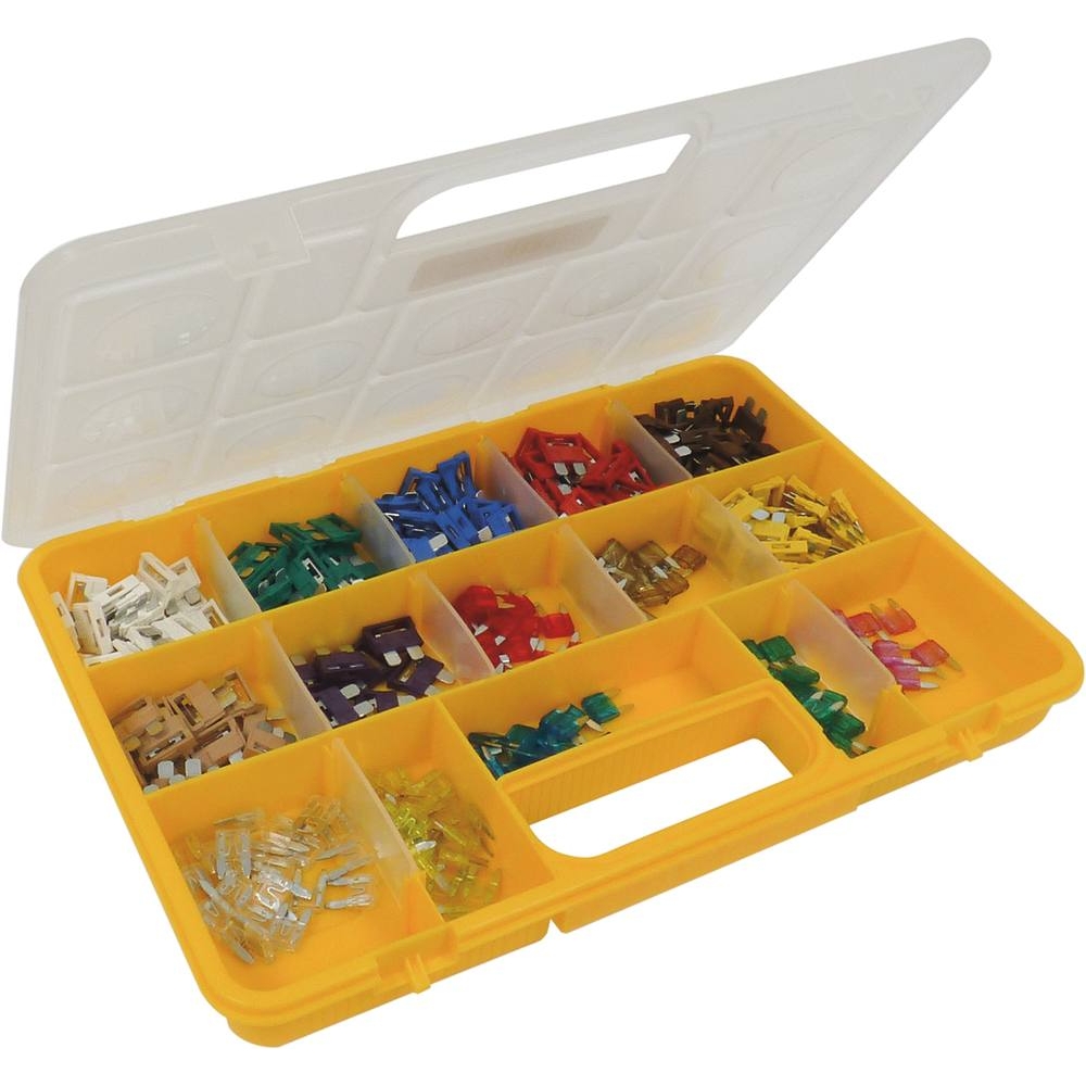Fusible enfichable mini/standard assortiment - coffret de 311 pcs SODELEC - 16546