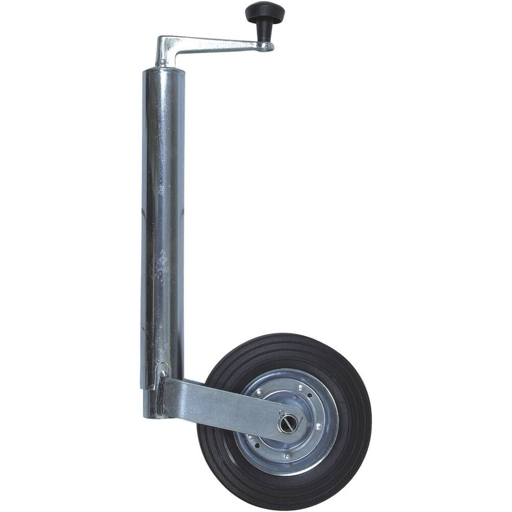 Roue jockey jante acier 48mm course de 170mm 150kg - 16549