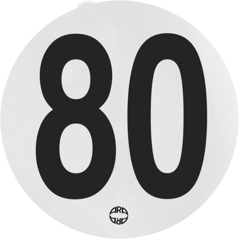 DISQUE *80* ADHESIF -16560