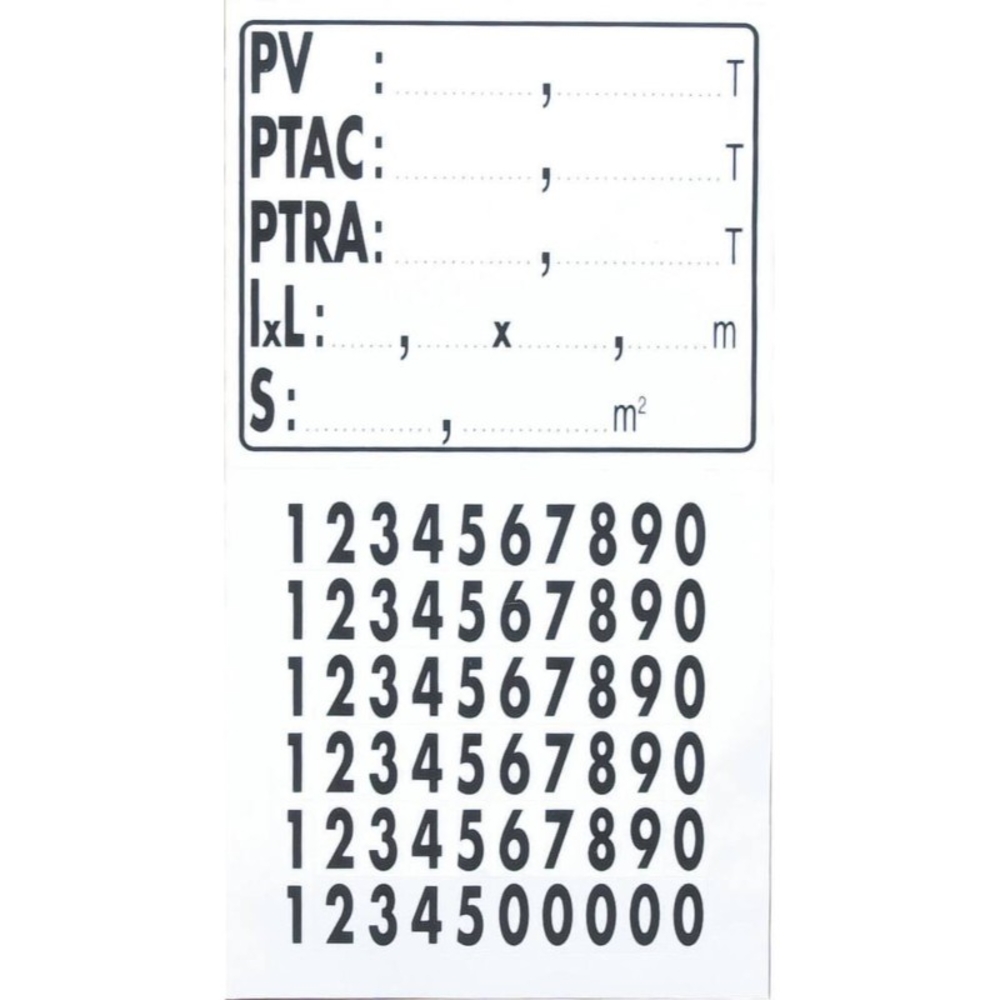 PLAQUE DE TARES -16592