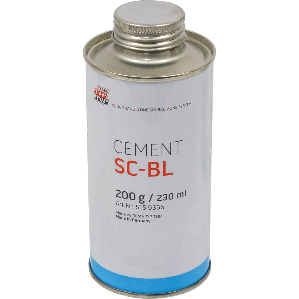 Colle vulcanisante pour emplâtre sans pinceau - bidon 200g REMA TIP TOP - 16634