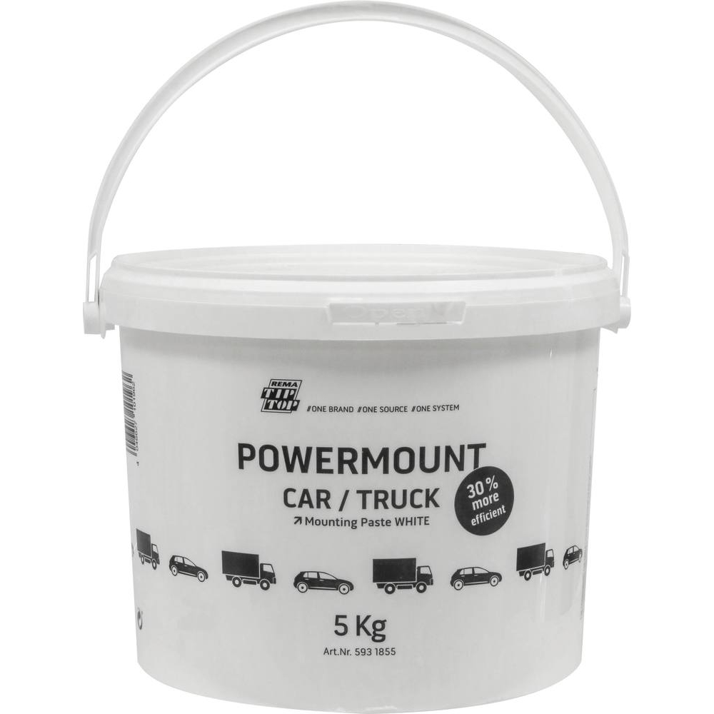 Crème de montage blanche pour pneus - seau de 5kg REMA TIP TOP - 16663