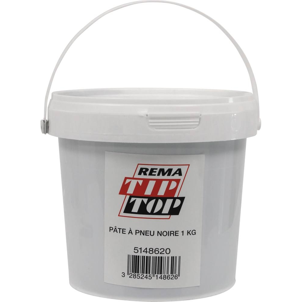 Crème de montage noir pour pneus - seau de 1kg REMA TIP TOP - 16664