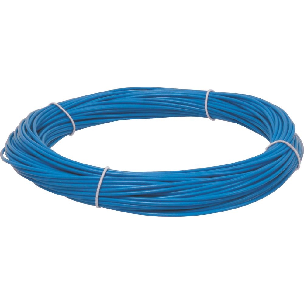 Fils de câblage souple 0,75mm² bleu - 25m - 16699