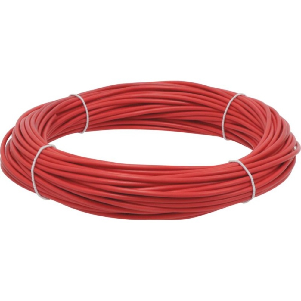 FIL MONOCONDUCTEUR 1,5MM² ROUGE 25M - 16706