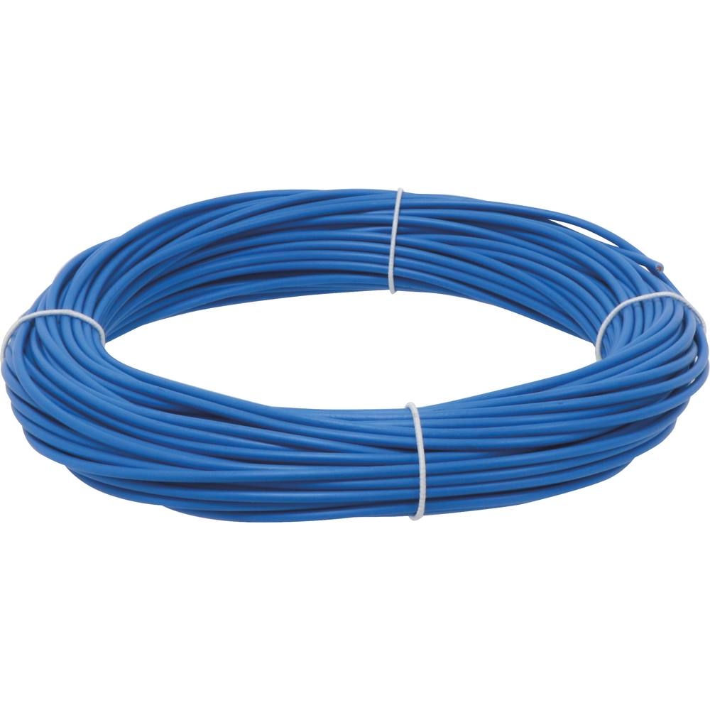 Fils de câblage souple 1,5mm² bleu - 25m - 16710