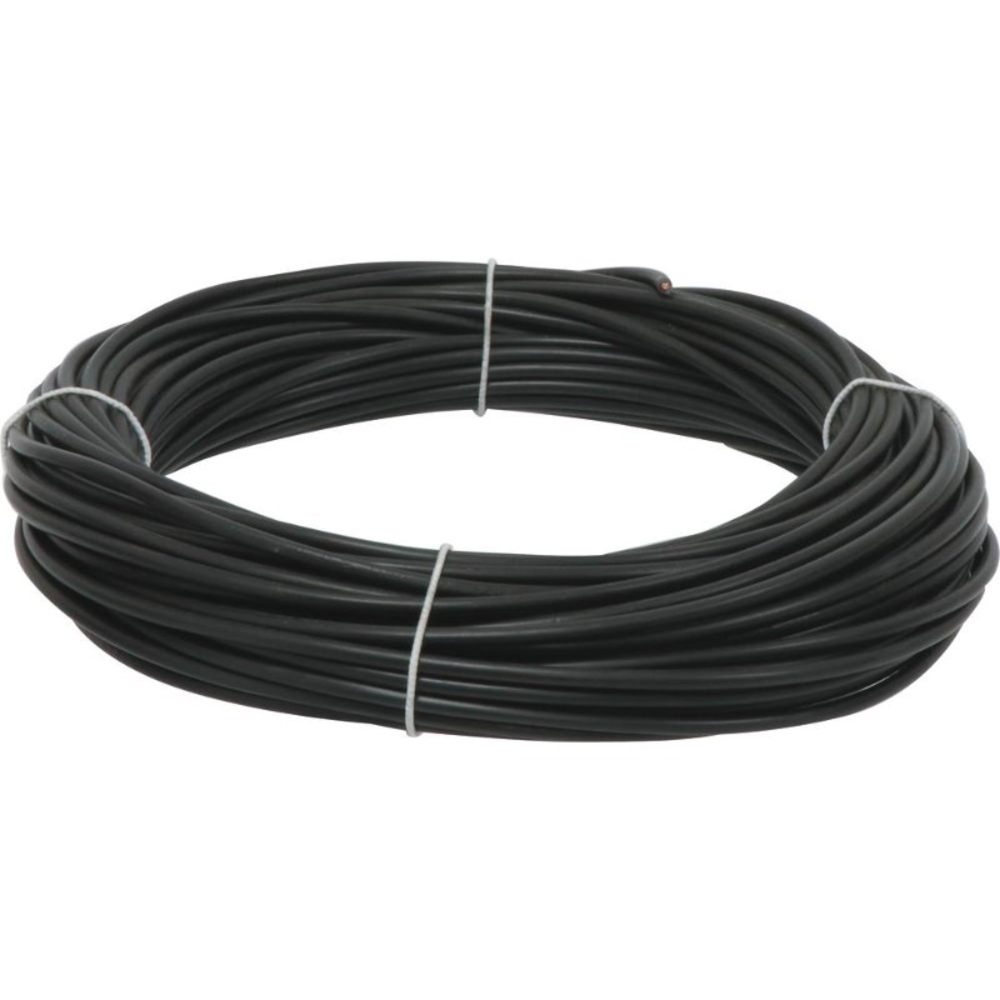Fil monoconducteur 25mm² noir 25m - 16725