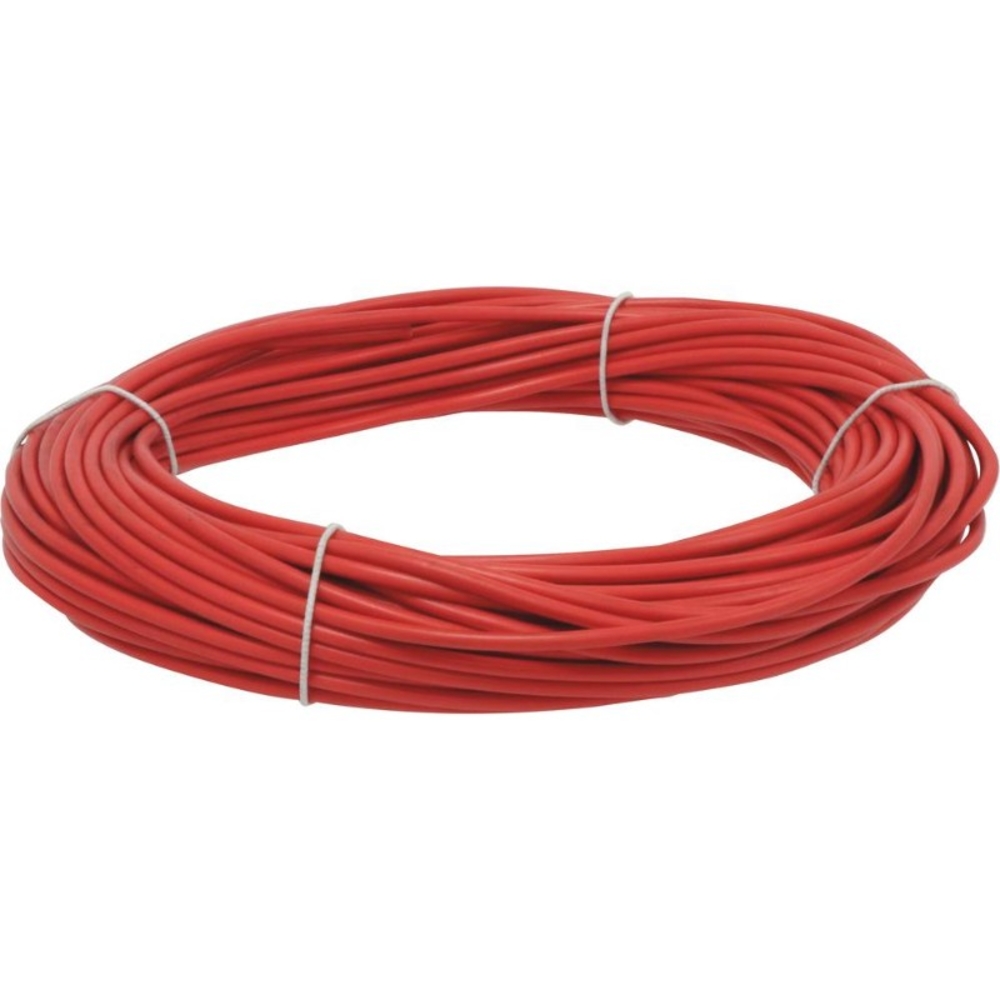 Fil monoconducteur 25mm² rouge 25m - 16726