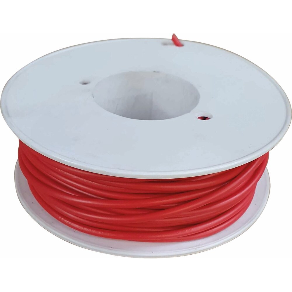 Fils de câblage souple 2,5mm² rouge - 25m - 16726