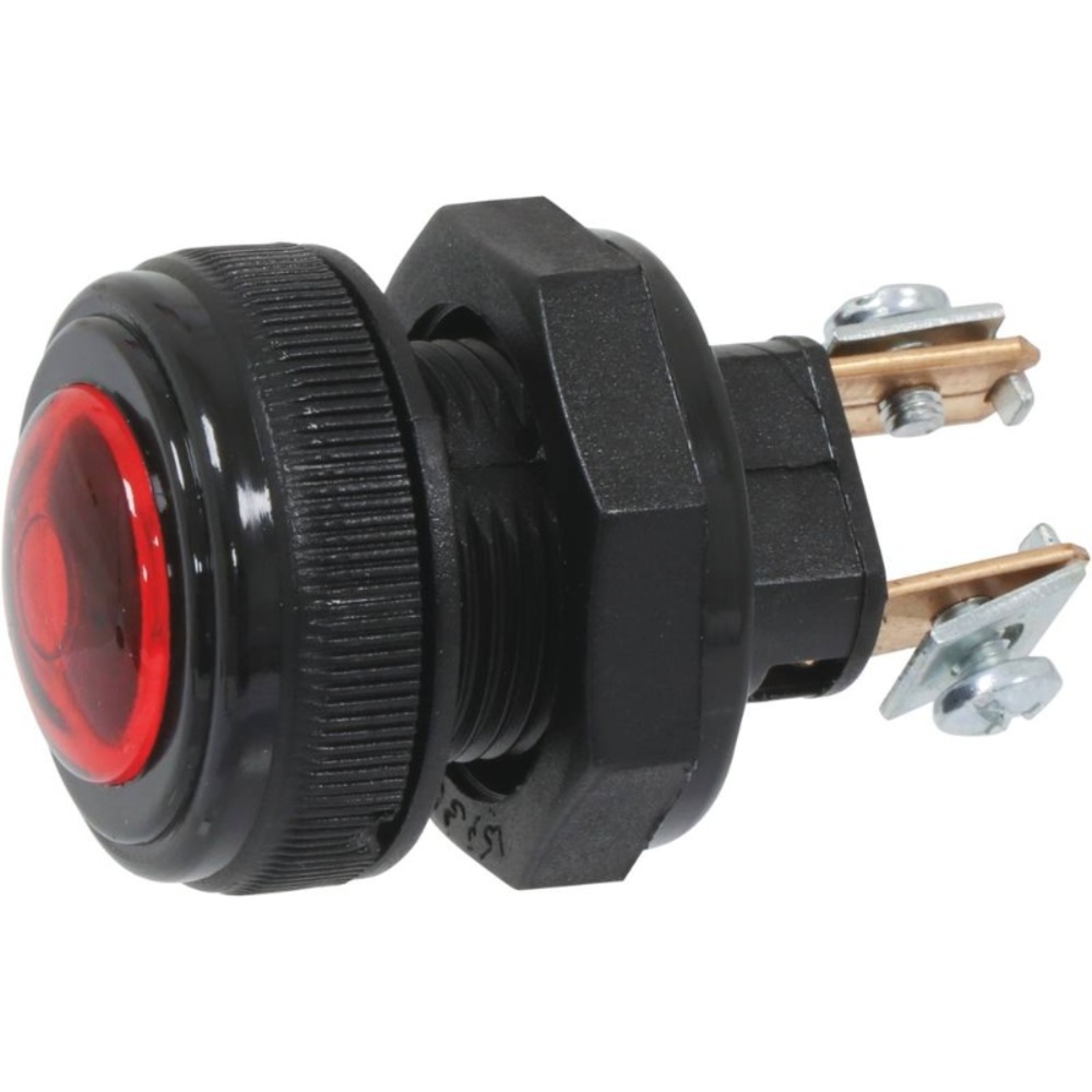 Voyant rond illumine wedge 12w rouge en blister SODELEC - 16737