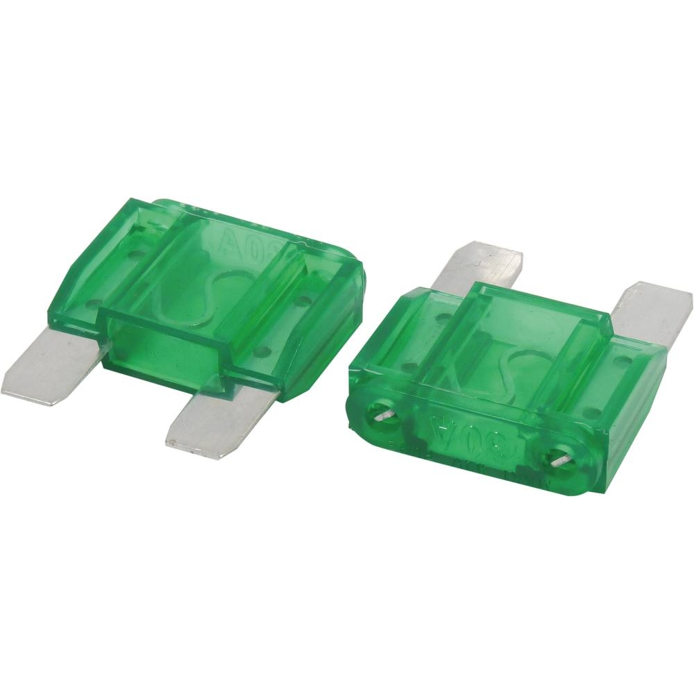 Fusible enfichable maxi 30A vert - de 2 pcs SODELEC - 16750