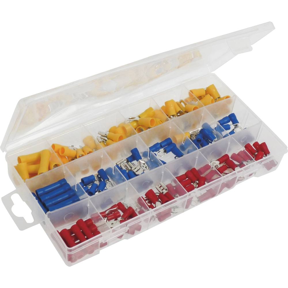 Cosse isolée - coffret de 180 pcs SODELEC - 16802