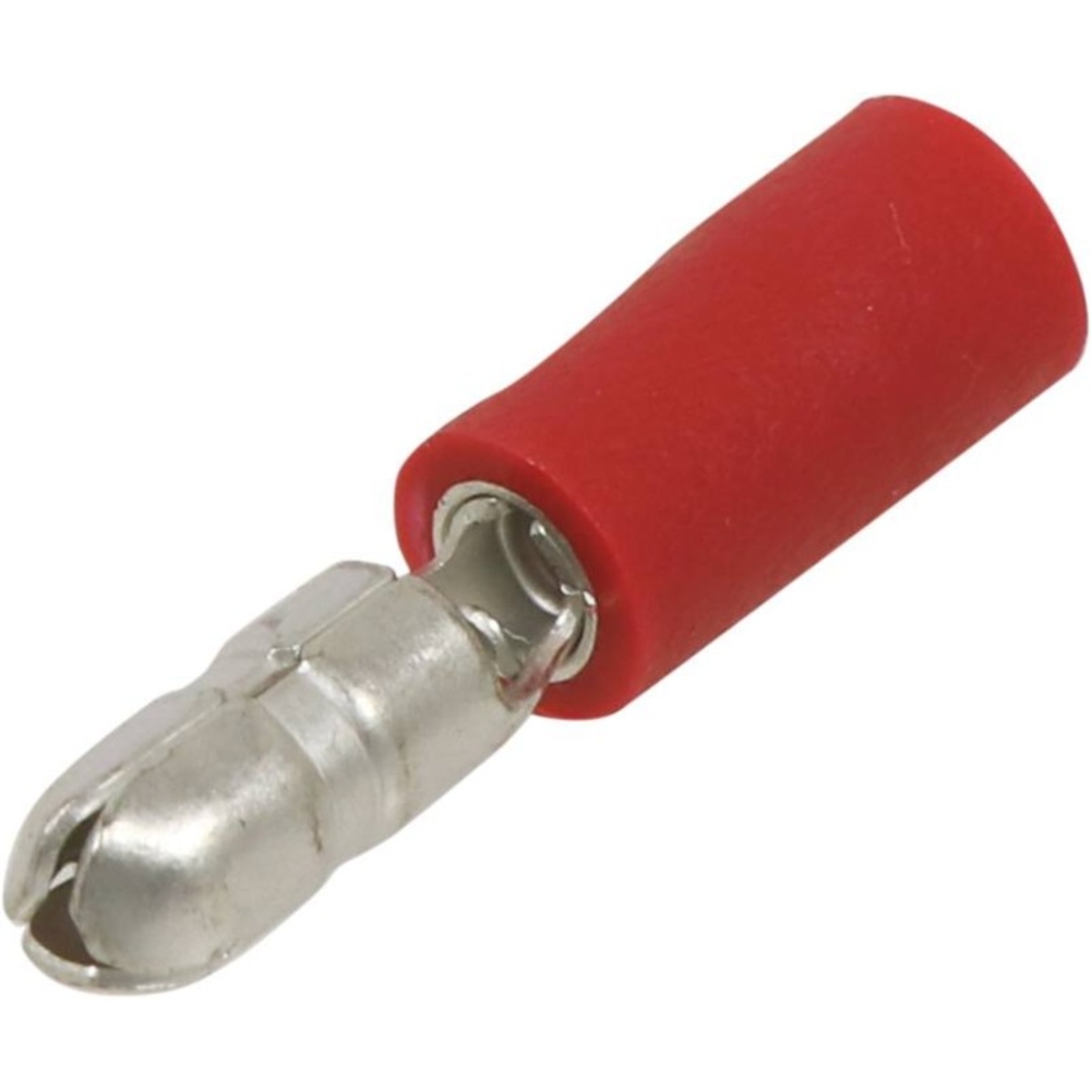 100 cosses cylindriques m4 rouge - 16838100