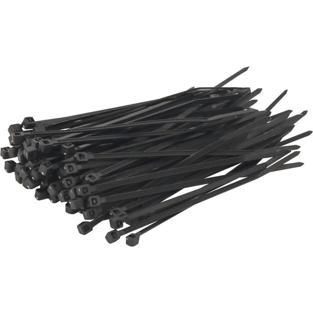 Collier nylon 2,5x100mm noir - lot de 100 pcs SODELEC - 16867