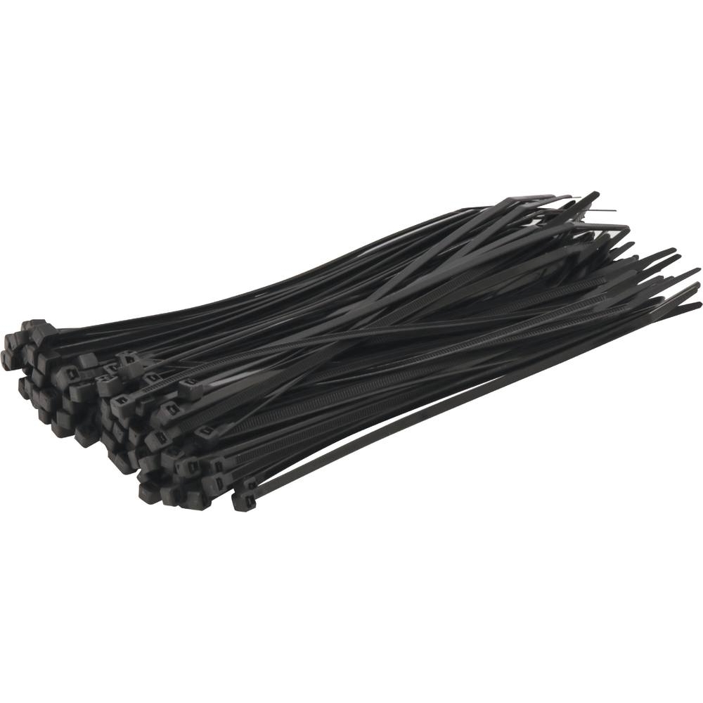 Collier nylon 3,6x200mm noir - lot de 100 pcs SODELEC - 16870