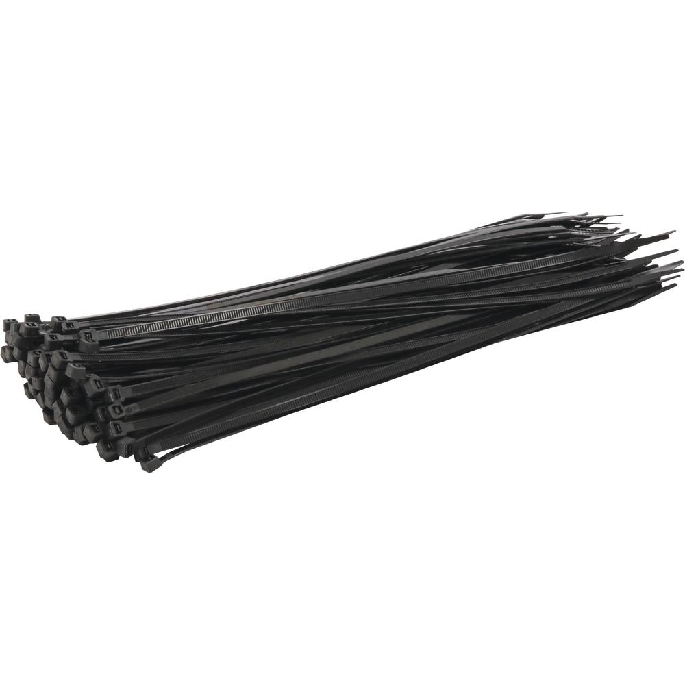 Collier nylon 4,8x300mm noir - lot de 100 pcs SODELEC - 16872