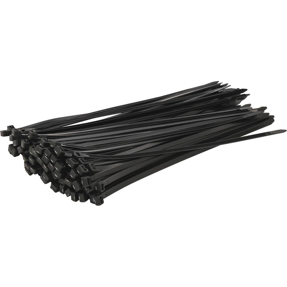 Collier nylon 7,2x300mm noir - lot de 100 pcs SODELEC - 16874