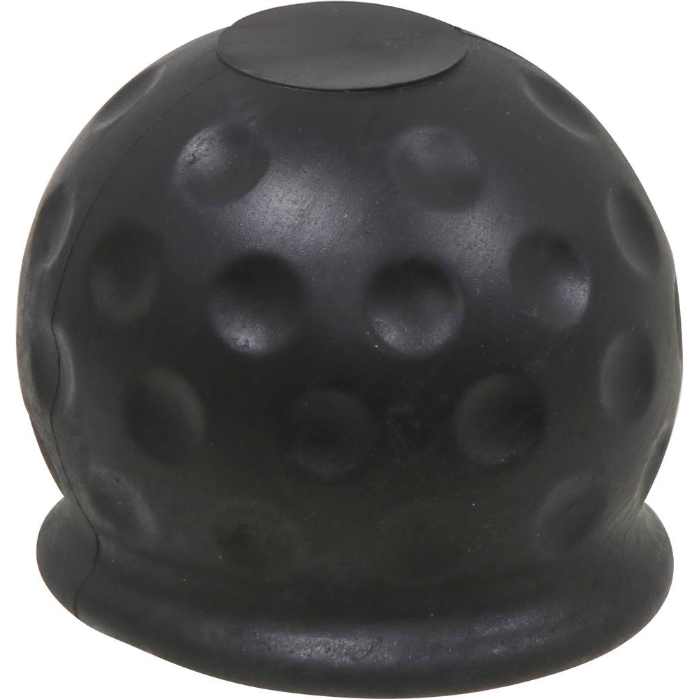 Cache boule caoutchouc 50mm - type balle de golf - 16930