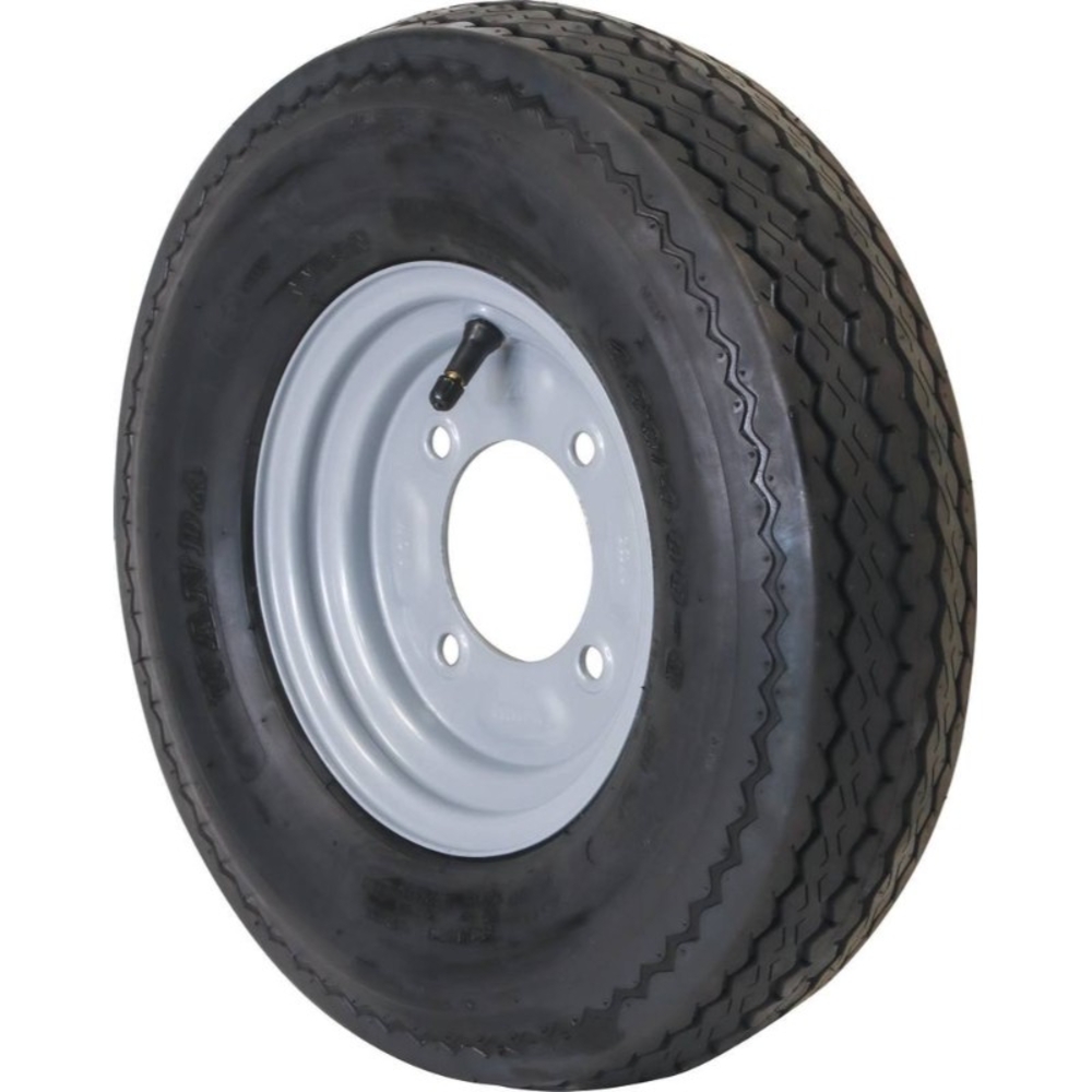 Roue complete avec jante 4 trous 8' - 16962