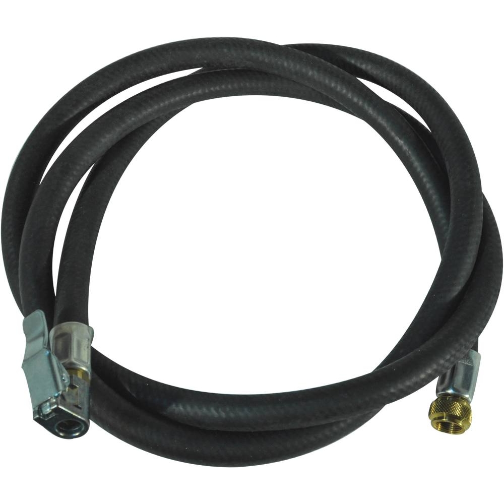 Tuyau 1,5m avec embout pour pistolet de gonflage SCHRADER - 17023