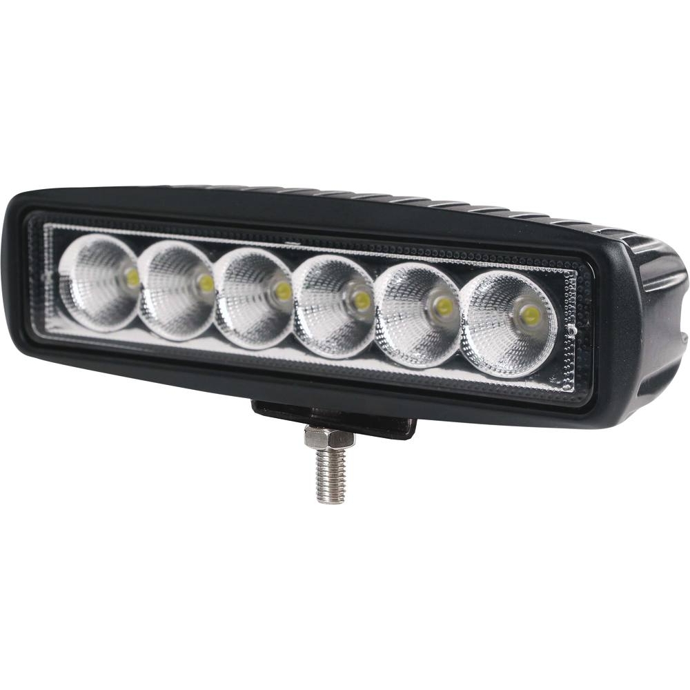 Phare de travail rectangle LED 10/30V 18W 1200 lumens faisceau longue portée SODIFLASH - 17044