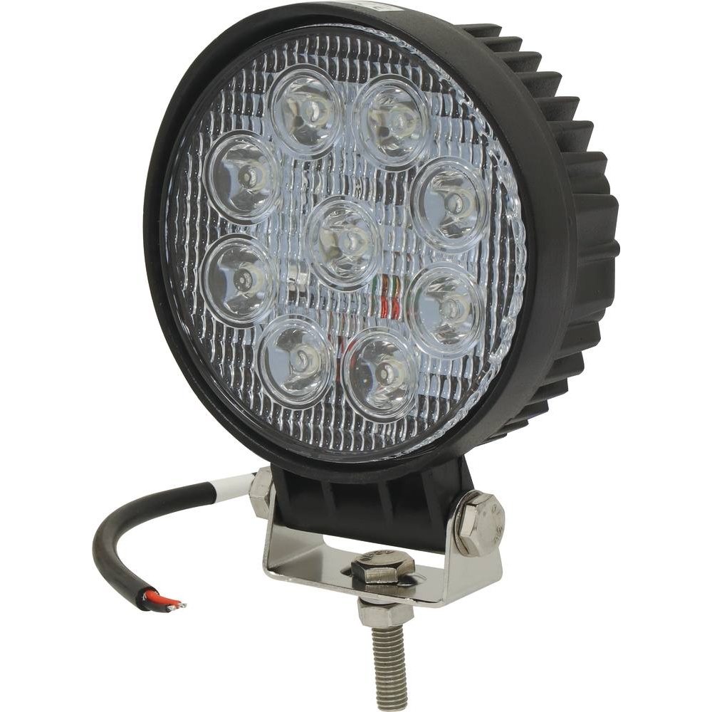 Phare de travail rond LED 10/32V 27W 1800 lumens faisceau longue portée SODIFLASH - 17060
