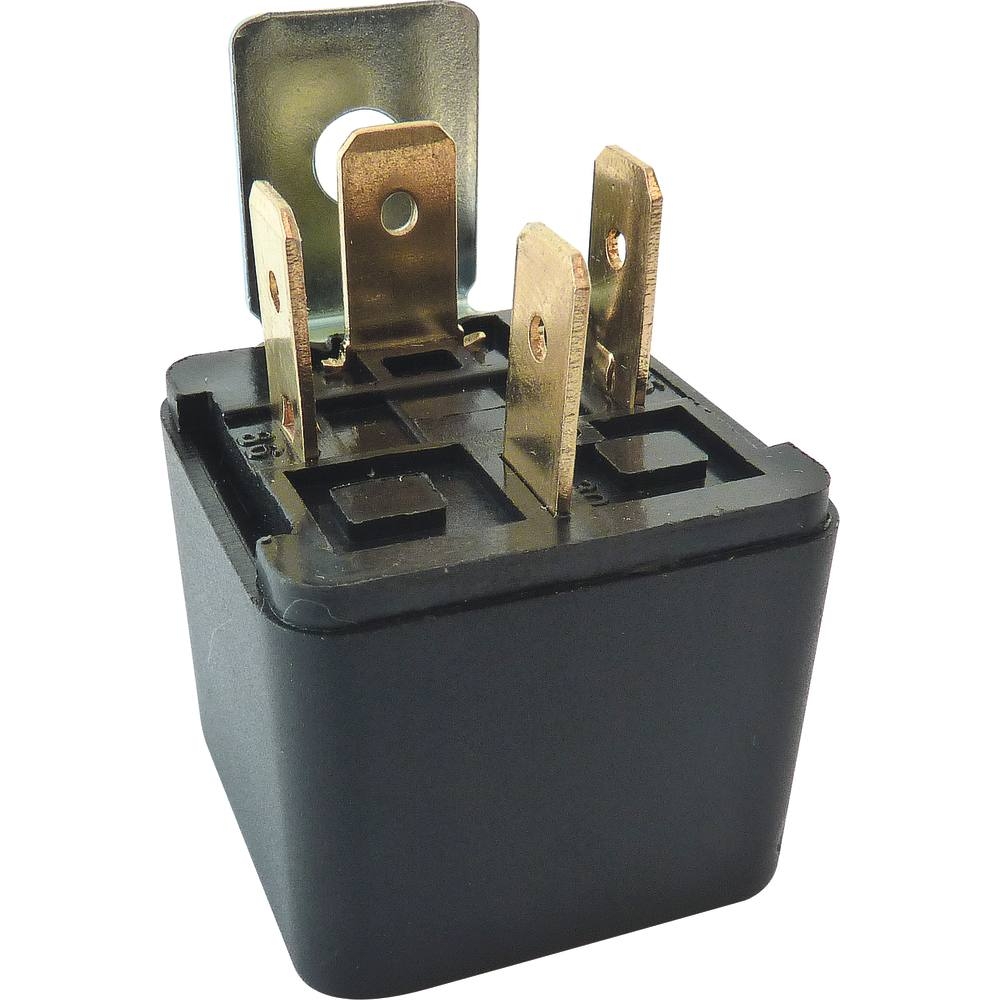 Relais 4 bornes 30A 12V - SODELEC - 17068