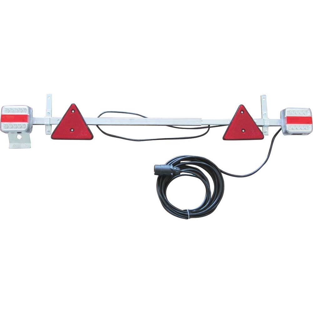 Rampe d'éclairage arrière télescopique LED 12V 1,1 à 1,6m SODIFLASH - 17109