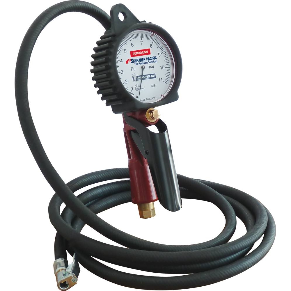 Pistolet de gonflage spécial poids lourds tuyau 3m raccord femelle 1/4