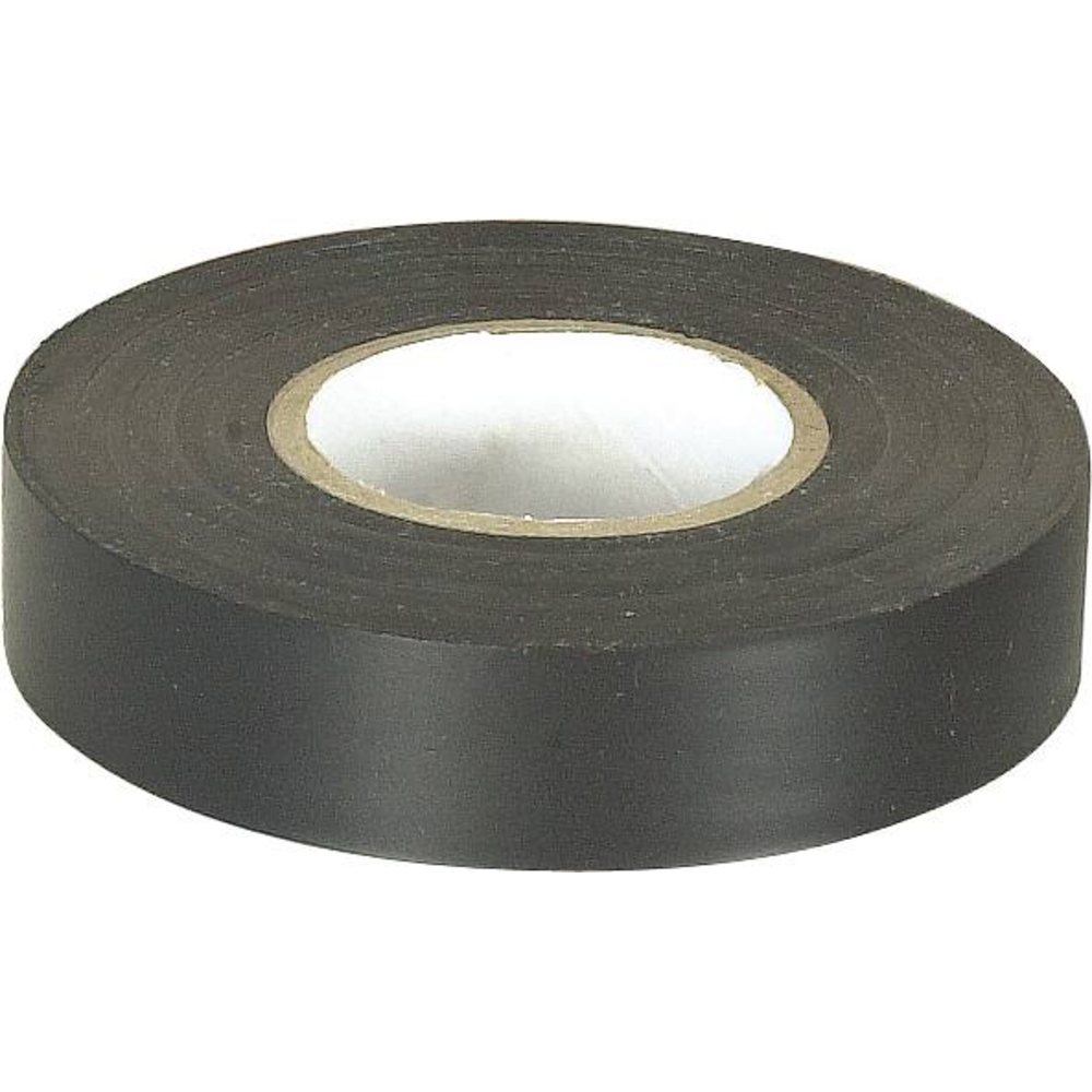 Ruban adhésif isolant PVC noir 19mmx33m STILKER - 17205