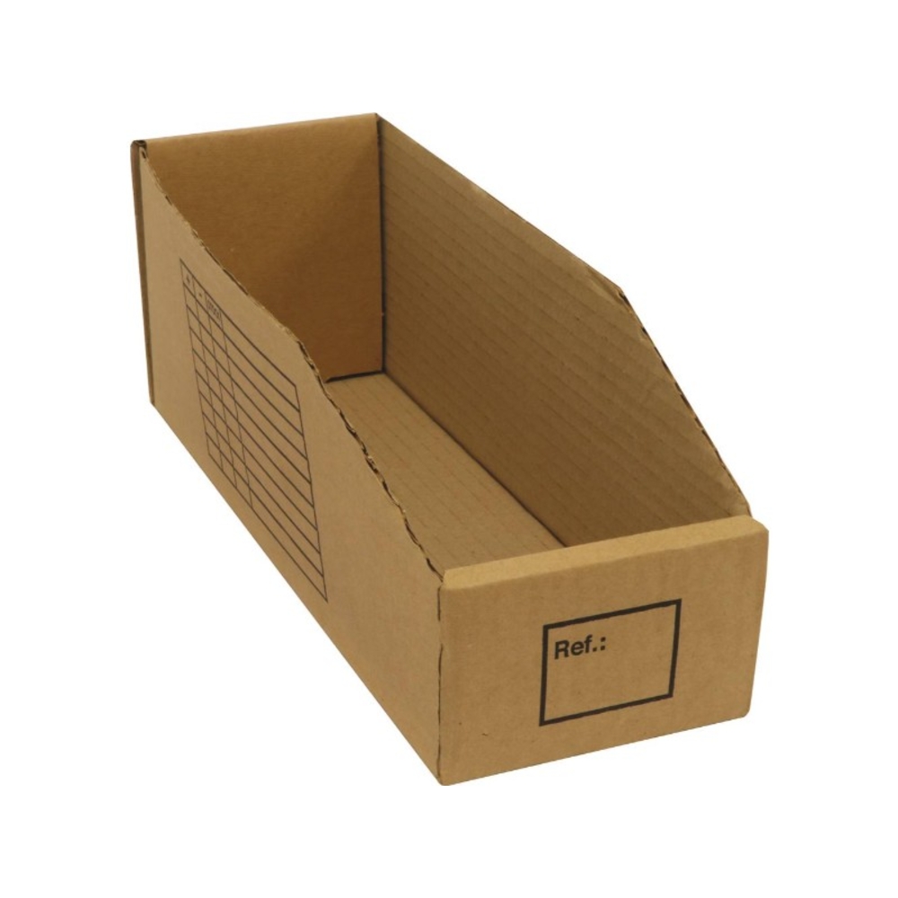 BOITE A BEC EN CARTON BRUN 300X100X110MM -17224
