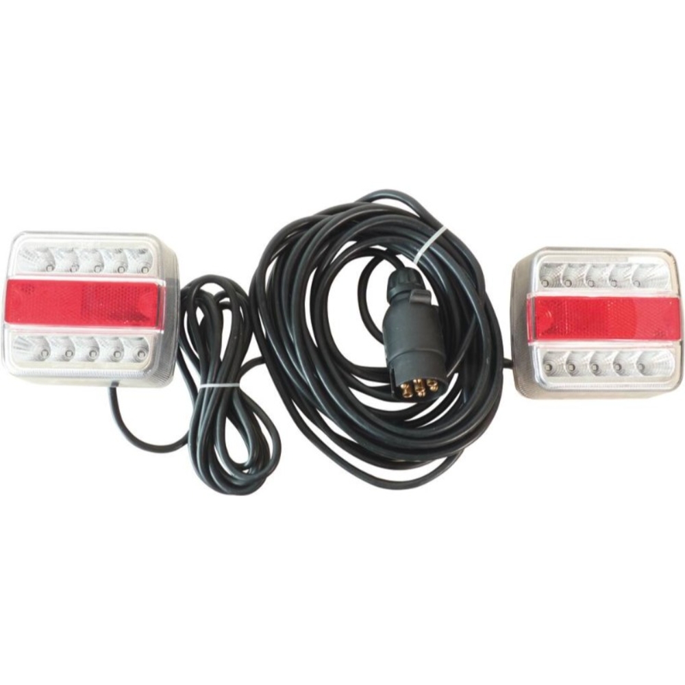 Kit de signalisation arrière 7,5m à fixer feux LED SODIFLASH 17232