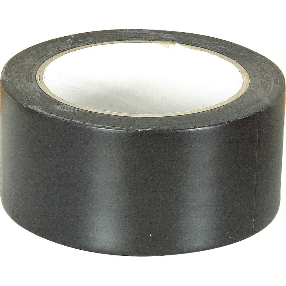Ruban adhésif à usage agricole PVC noir 50mmx33m - 17234