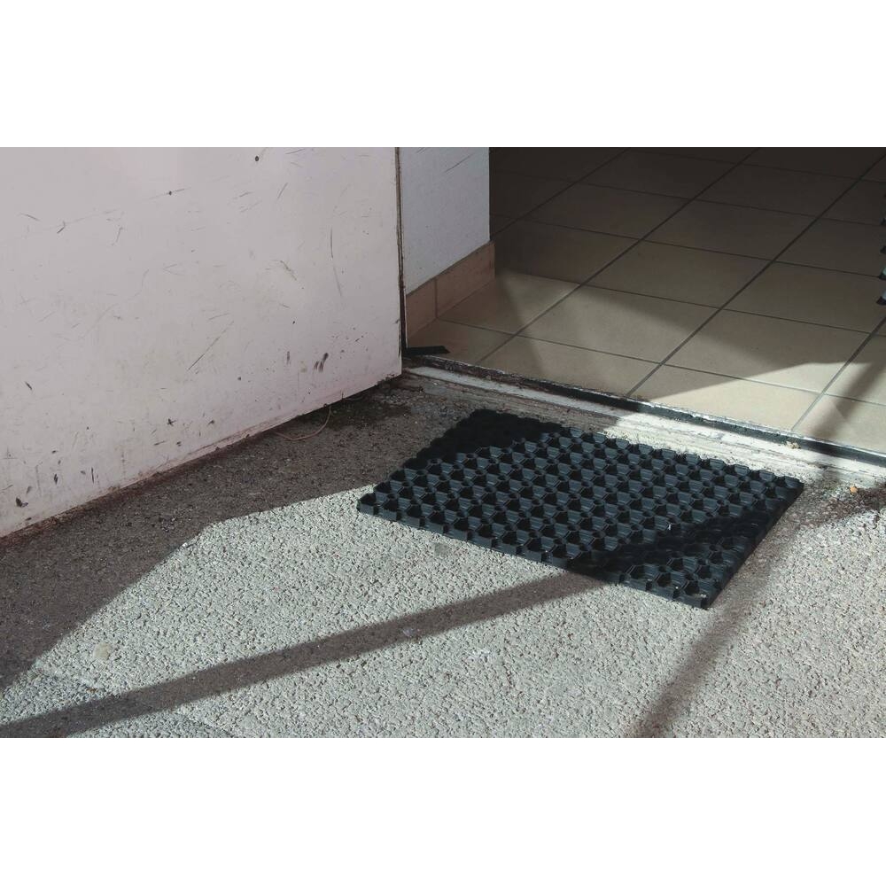 Tapis caillebotis 100% caoutchouc 400x600mm KARZHAN - 17257
