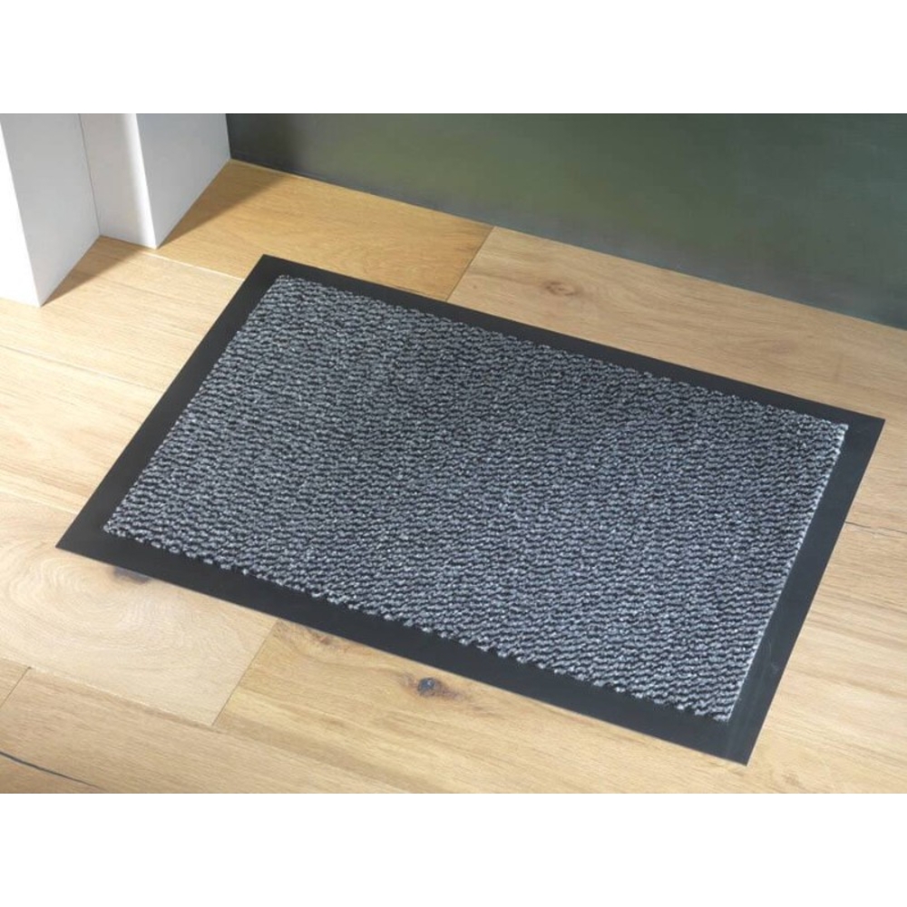TAPIS GRIS PVC 40X60CM -17263